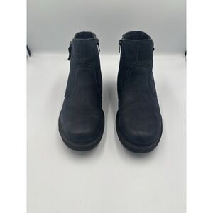 Earth‎ Jordan Women's Blue Leather Ankle Size 9.5